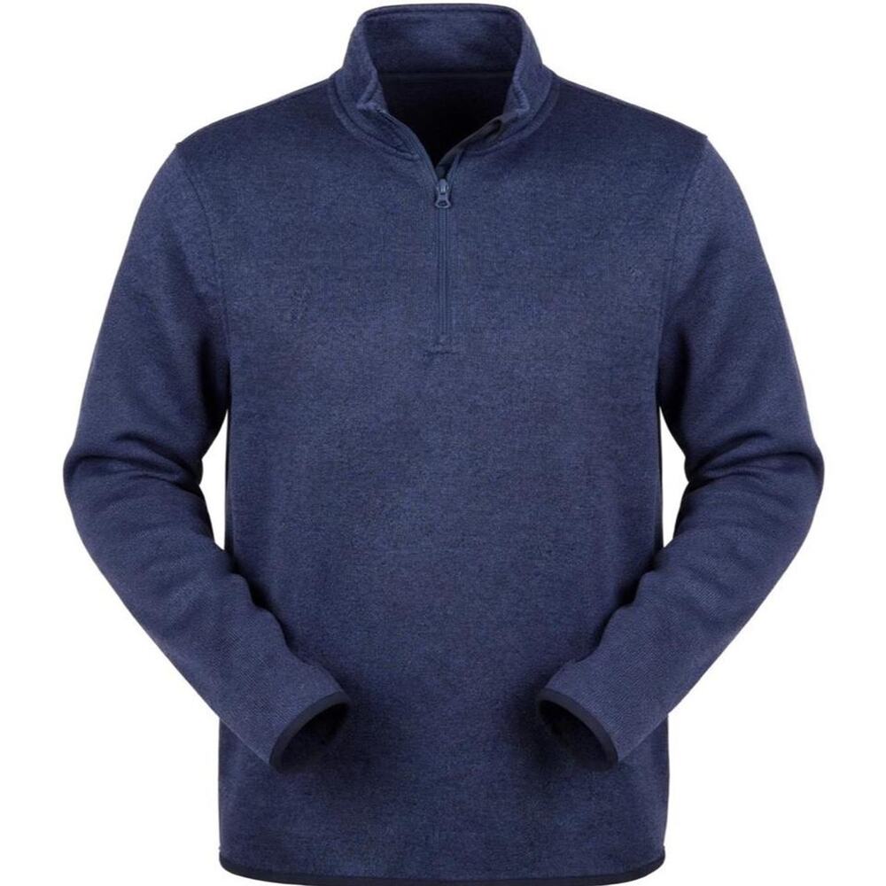 J.Crew Sweater Mens Small Quarter Zip Pullover Navy